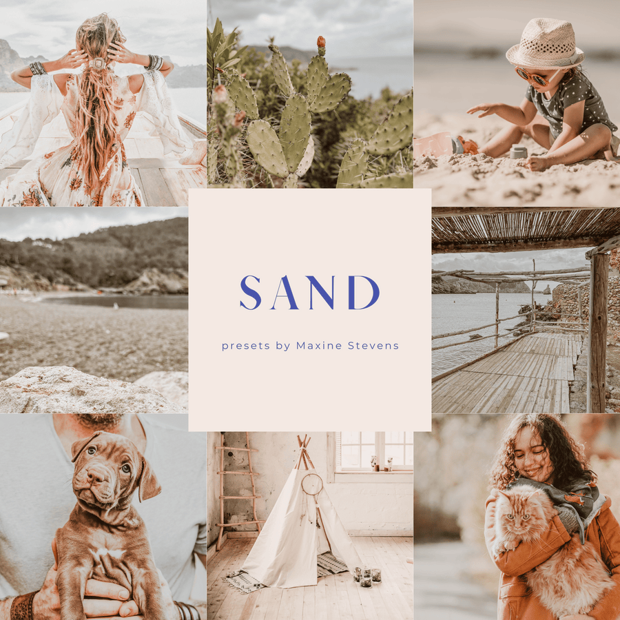 SAND | Presets by Maxine Stevens