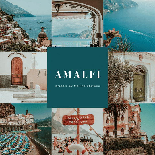 AMALFI | Presets by Maxine Stevens