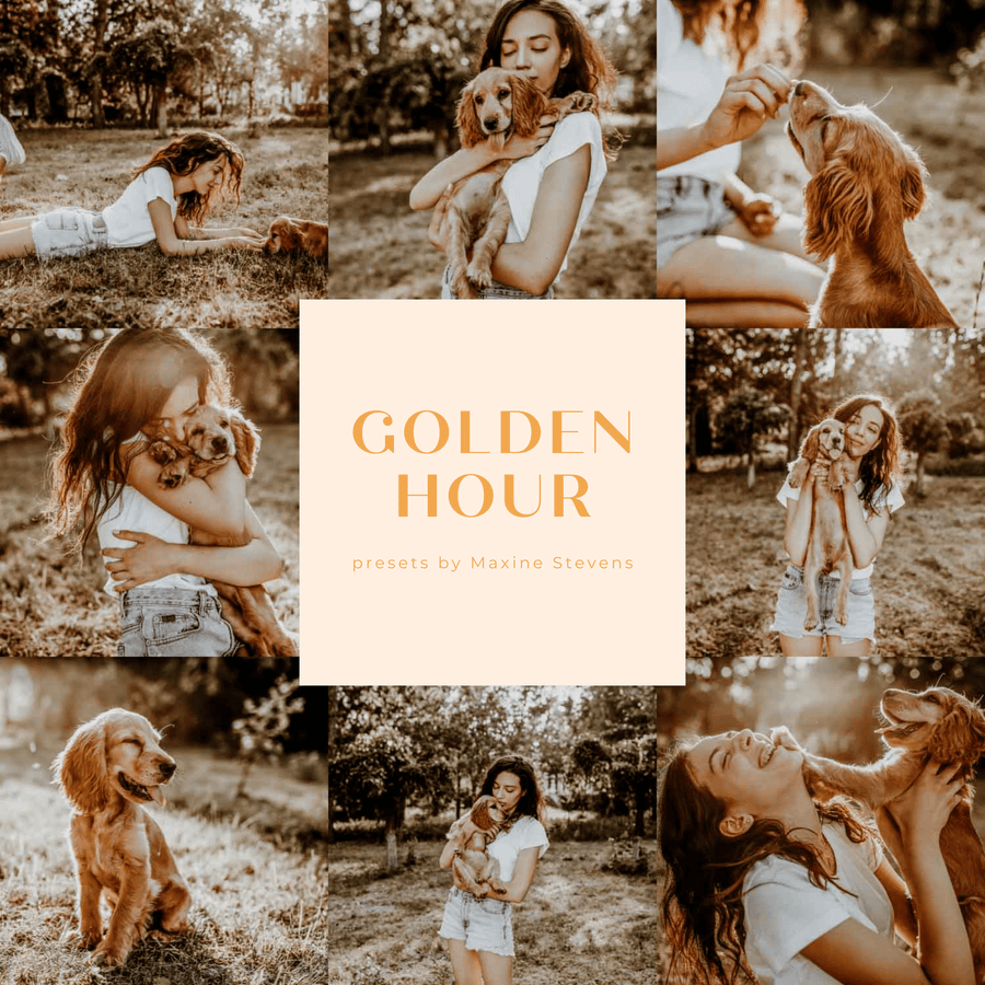GOLDEN HOUR | Presets by Maxine Stevens