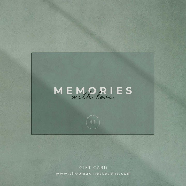 Gift Card | Memories